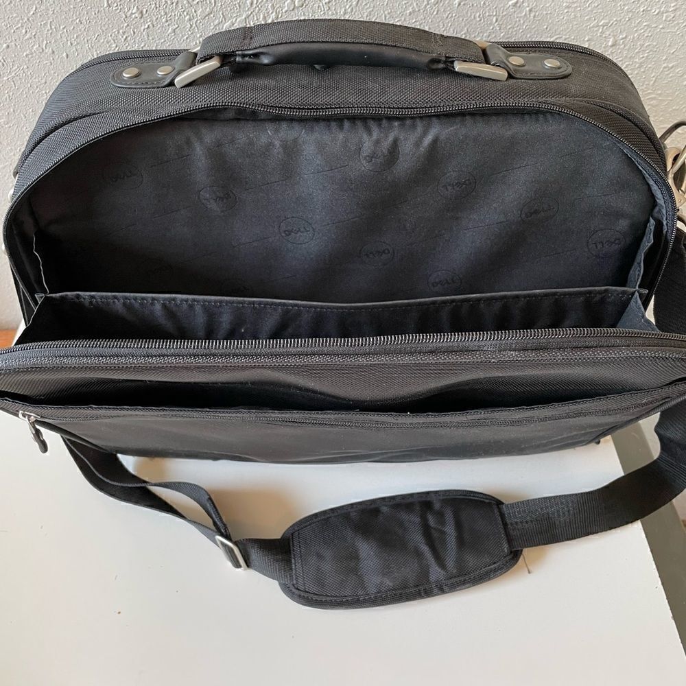 DELL Laptop Computer Nylon Briefcase EUC - Picture 4 of 8